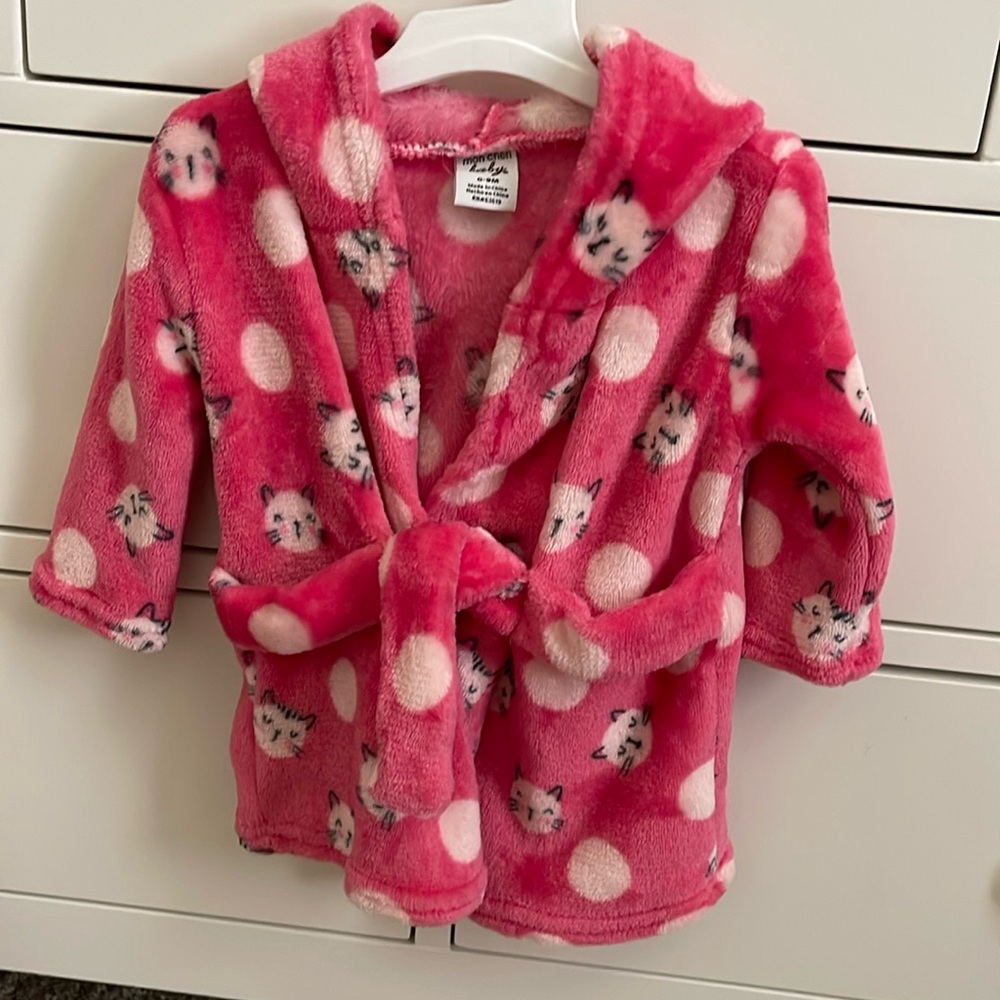 MINK ROBE FOR BABY GIRL